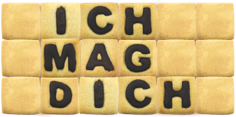 Buchstabenkekse