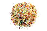 Bunte Zuckerstreusel
